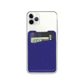 3M Sticker Back Phone Wallet Card Holder Mobile Phone Bag Case Leather Name Card Holder Custom Logo